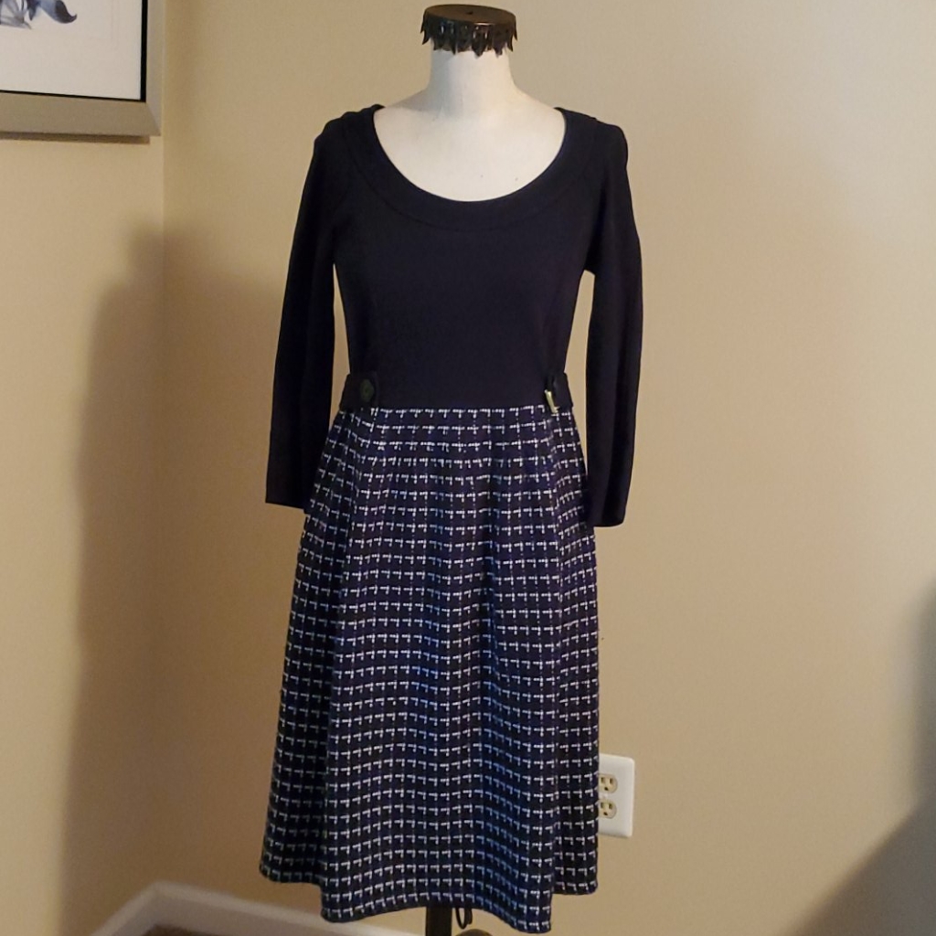 Nine West 3/4 Sleeve Career Dress 6